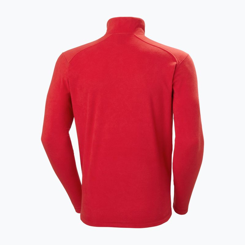 Helly Hansen férfi Daybreaker 1/2 Zip 162 fleece pulóver piros 50844 6