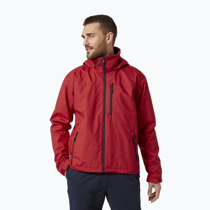 Férfi Helly Hansen Crew kapucnis dzseki piros 33875_162