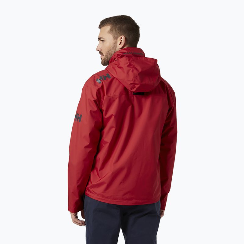 Férfi Helly Hansen Crew kapucnis dzseki piros 33875_162 2