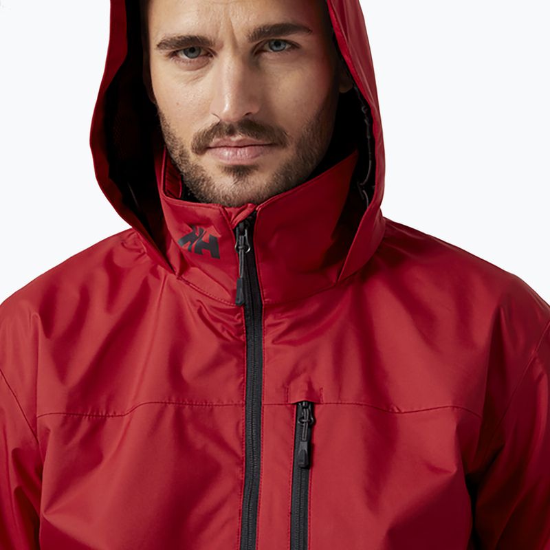 Férfi Helly Hansen Crew kapucnis dzseki piros 33875_162 3