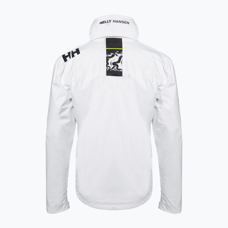 Férfi Helly Hansen Crew kapucnis vitorlás kabát Fehér 33875_001 3