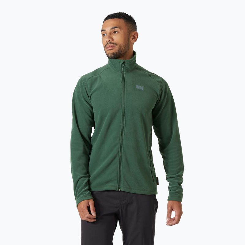 Férfi Helly Hansen Daybreaker trekking pulóver dzsungel zöld