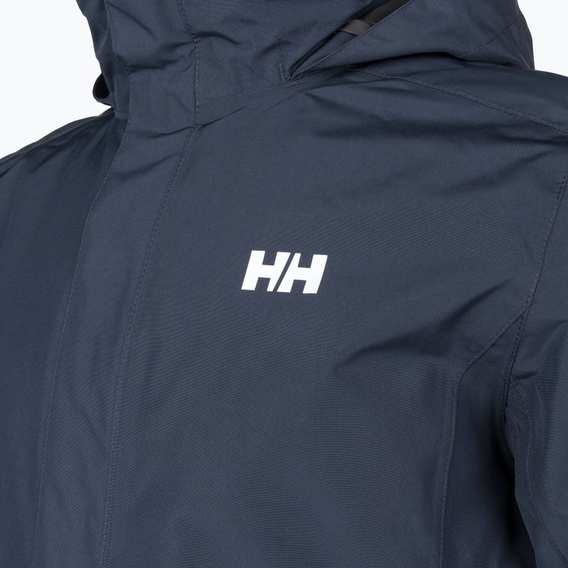 Férfi Helly Hansen Dubliner szigetelt esőkabát navy 3