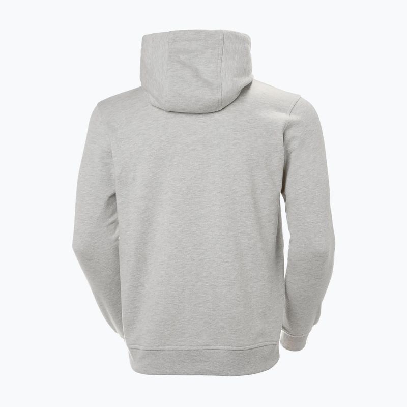 Férfi pulóver  Helly Hansen HH Logo Hoodie grey/melange 2