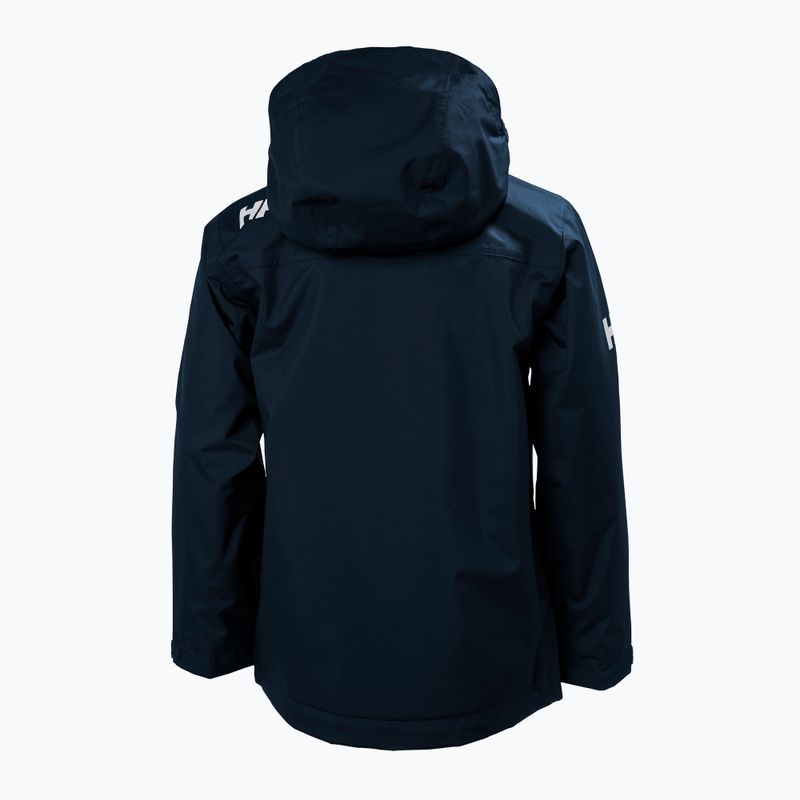Gyermek Helly Hansen Crew Midlayer Sail dzseki navy 2