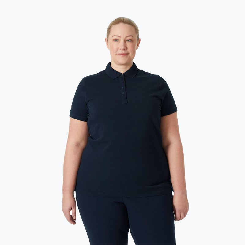 Női póló Helly Hansen Crew Pique 2 Polo navy