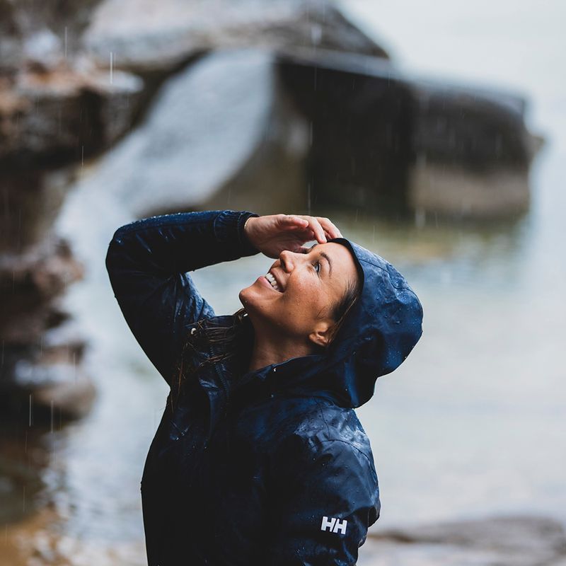 Helly Hansen női esőkabát Aden Long Coat tengerészkék 62648_597 3