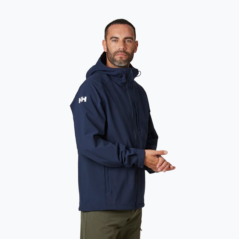 Helly Hansen férfi Paramount kapucnis softshell dzseki tengerészkék 62987_990