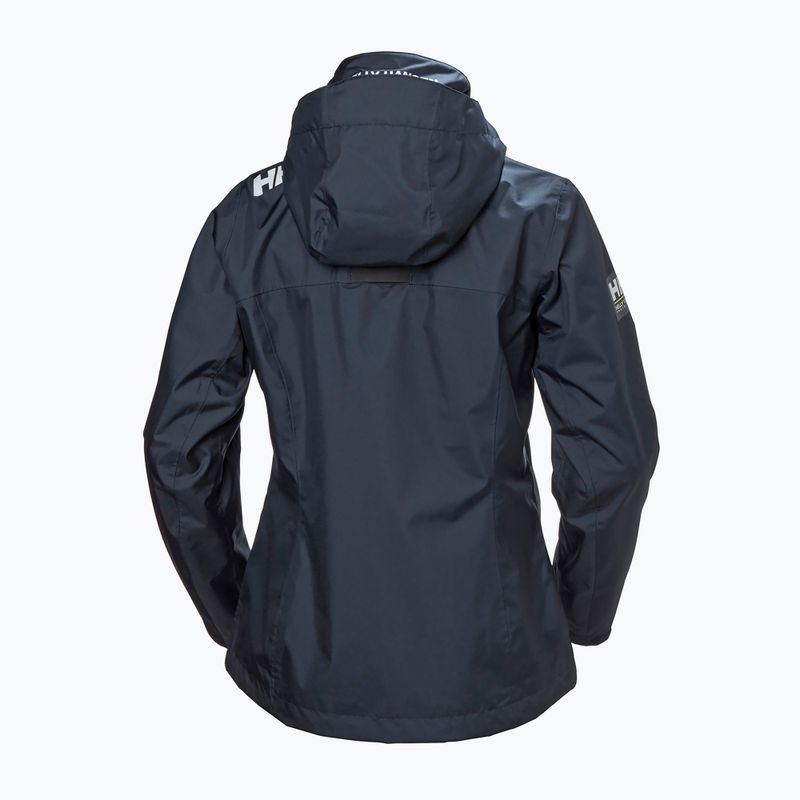 Női Helly Hansen Crew kapucnis középréteges kabát tengerészkék 33891_598 2