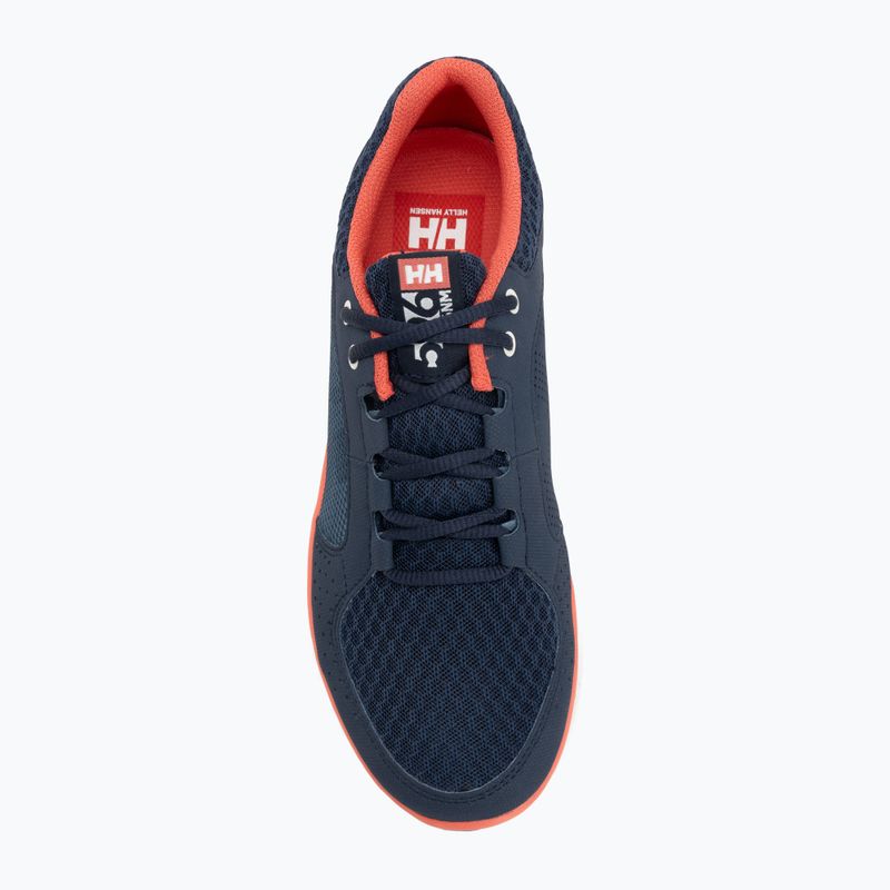 Női cipők Helly Hansen Ahiga V4 Hydropower navy/off white/cayenne 5