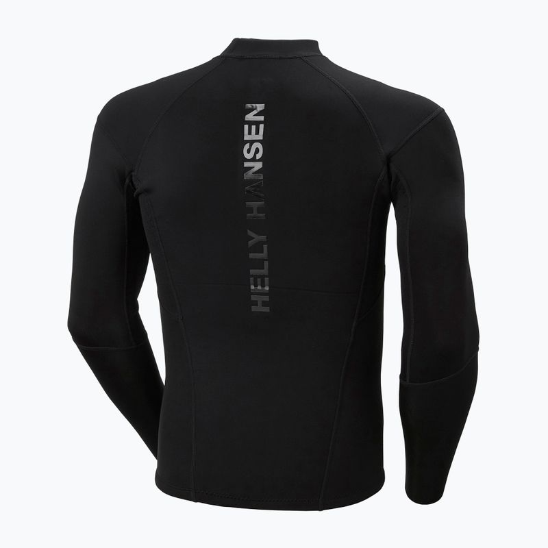 Helly Hansen neoprén póló Unisex víziruha felső 2 mm fekete 2