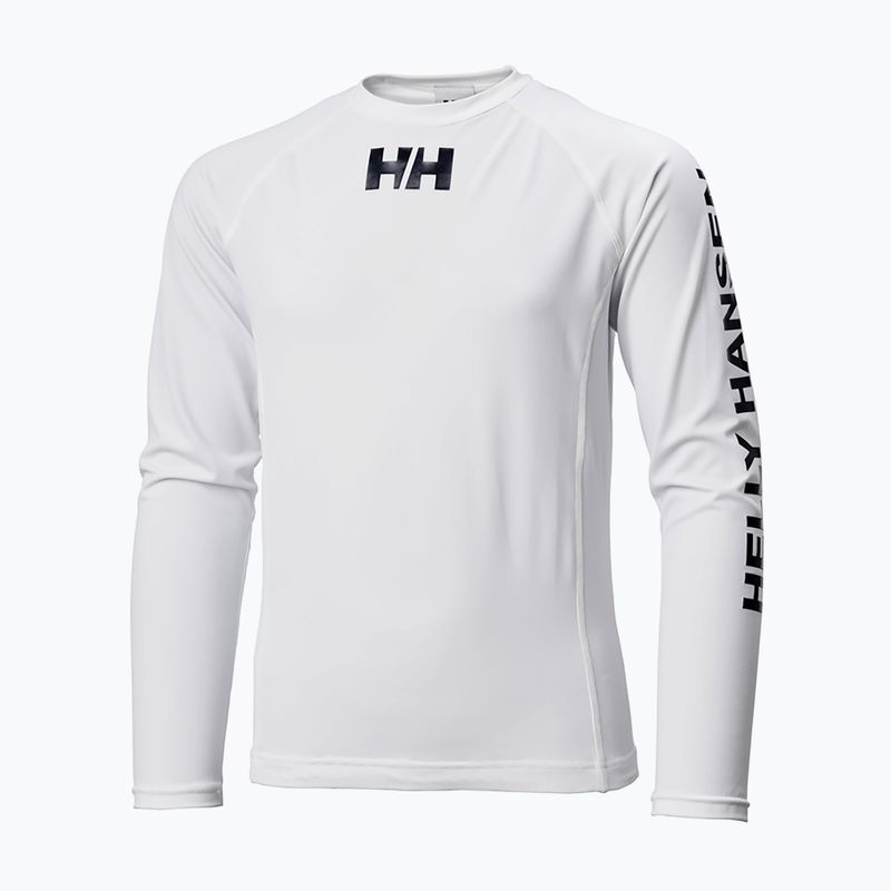 Helly Hansen Waterwear Rashguard Jr gyermek póló fehér 34026_001-10