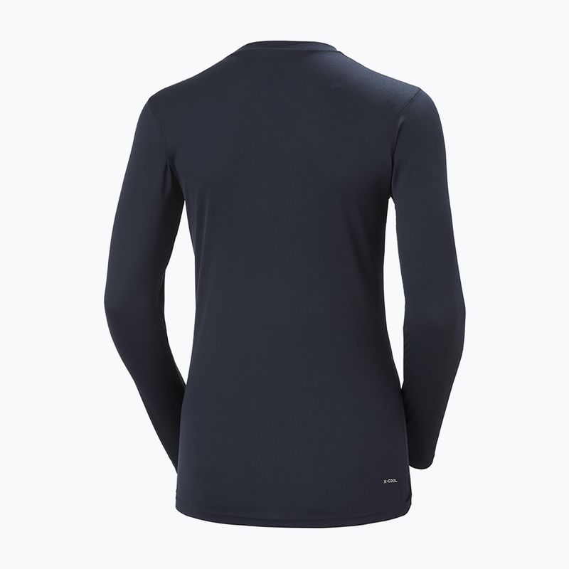 Helly Hansen női trekking póló Hh Tech Crew tengerészkék 48374_597 4