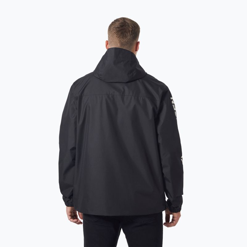Férfi esőkabát Helly Hansen Ervik black 2