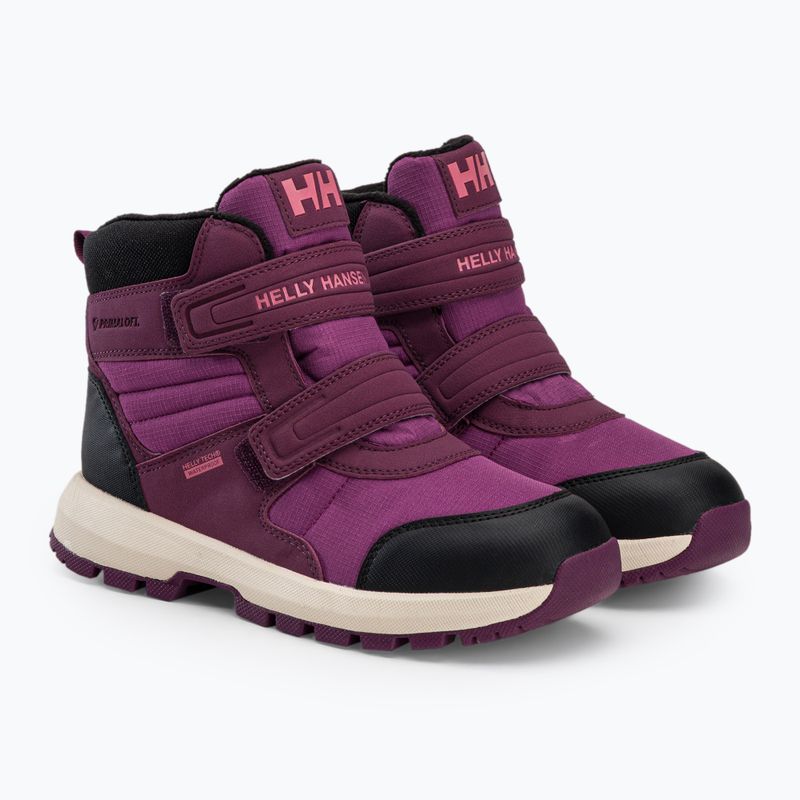Gyermek téli túrabakancs Helly Hansen Jk Bowstring Boot Ht lila 11645_657-13/30 5