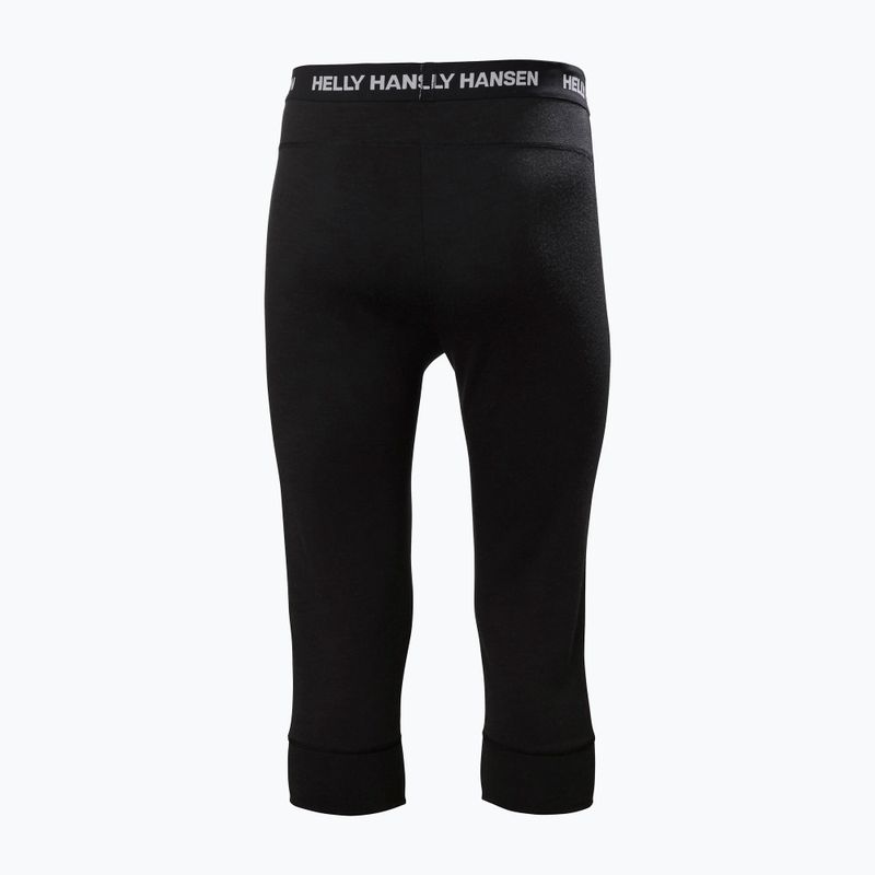 Férfi thermoaktív nadrág Helly Hansen Lifa Merino Midweight 3/4 black 5
