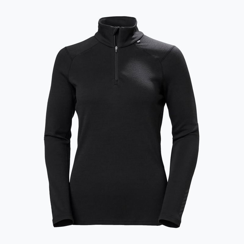 Női Termoaktiv pulóver Helly Hansen Lifa Merino Midweight 1/2 Zip black 5