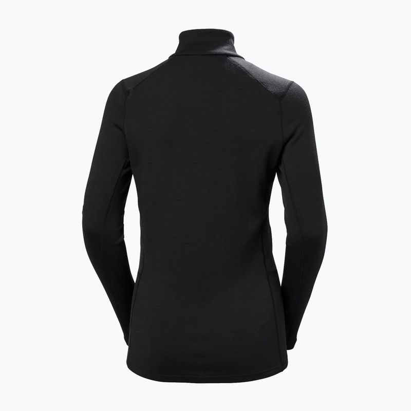 Női Termoaktiv pulóver Helly Hansen Lifa Merino Midweight 1/2 Zip black 6
