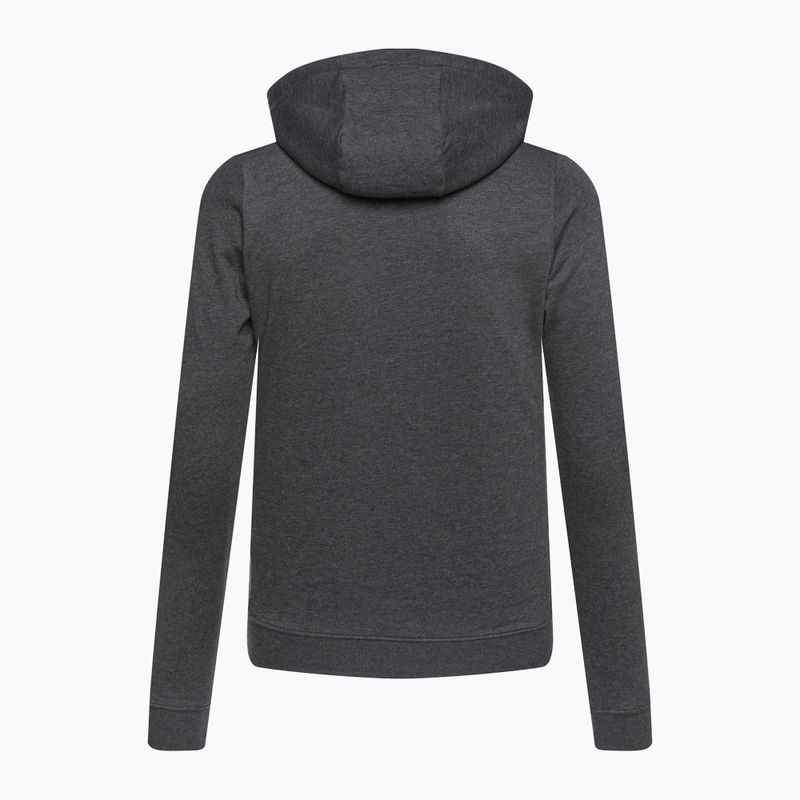 Férfi trekking pulóver Helly Hansen F2F Organic Cotton Hoodie ébenfekete melange 2