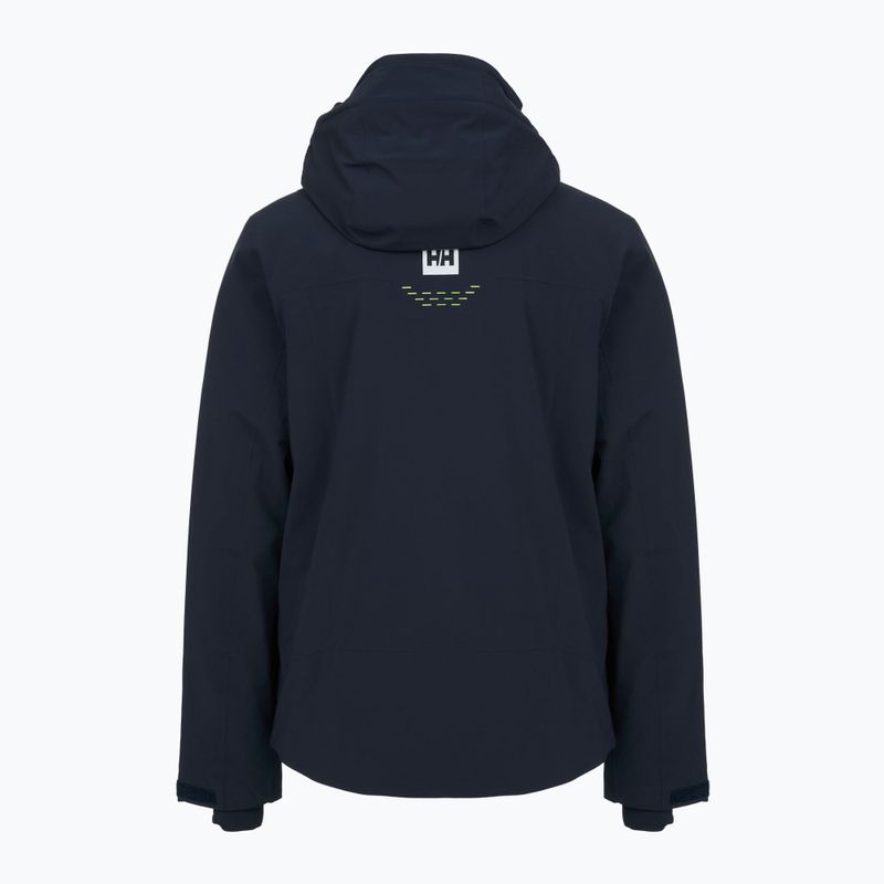 Férfi sí dzseki Helly Hansen Alpha Lifaloft navy 2
