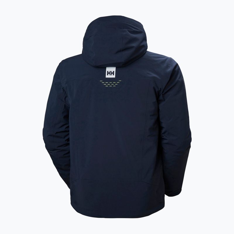 Férfi sí dzseki Helly Hansen Alpha Lifaloft navy 9