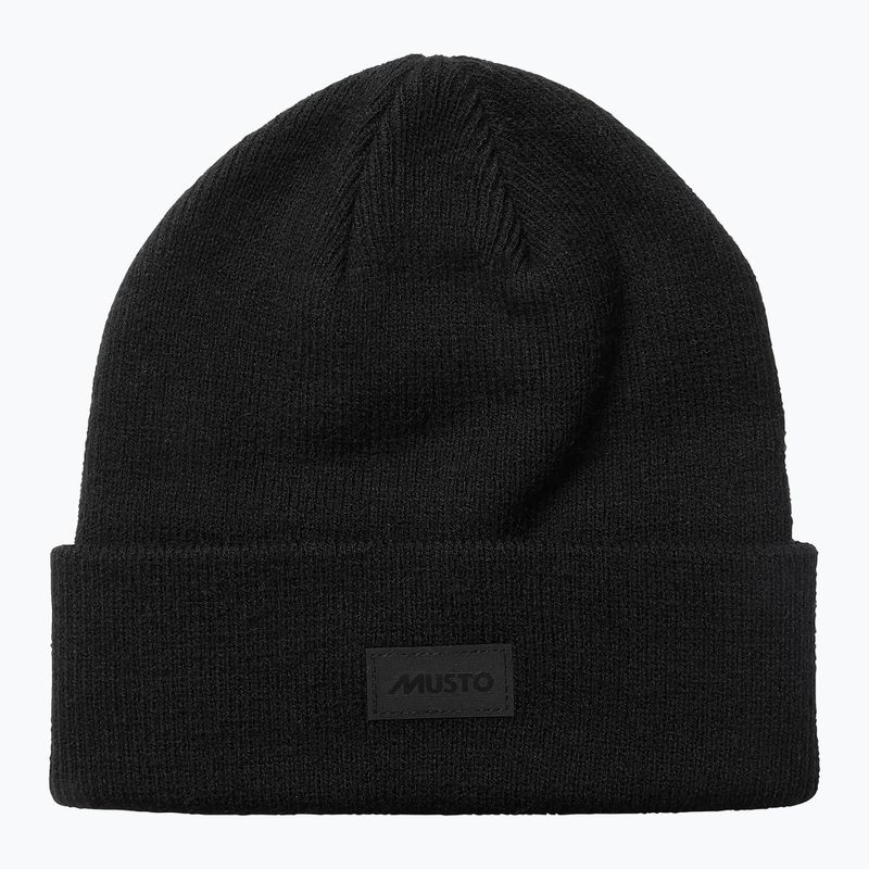 Sapka Musto Shaker Cuff Beanie true black