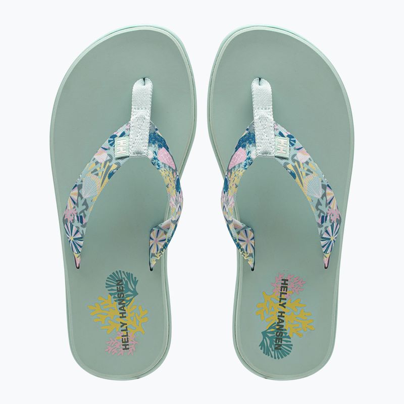 Helly Hansen Shoreline női flip flop zöld 11732_501-6F 14