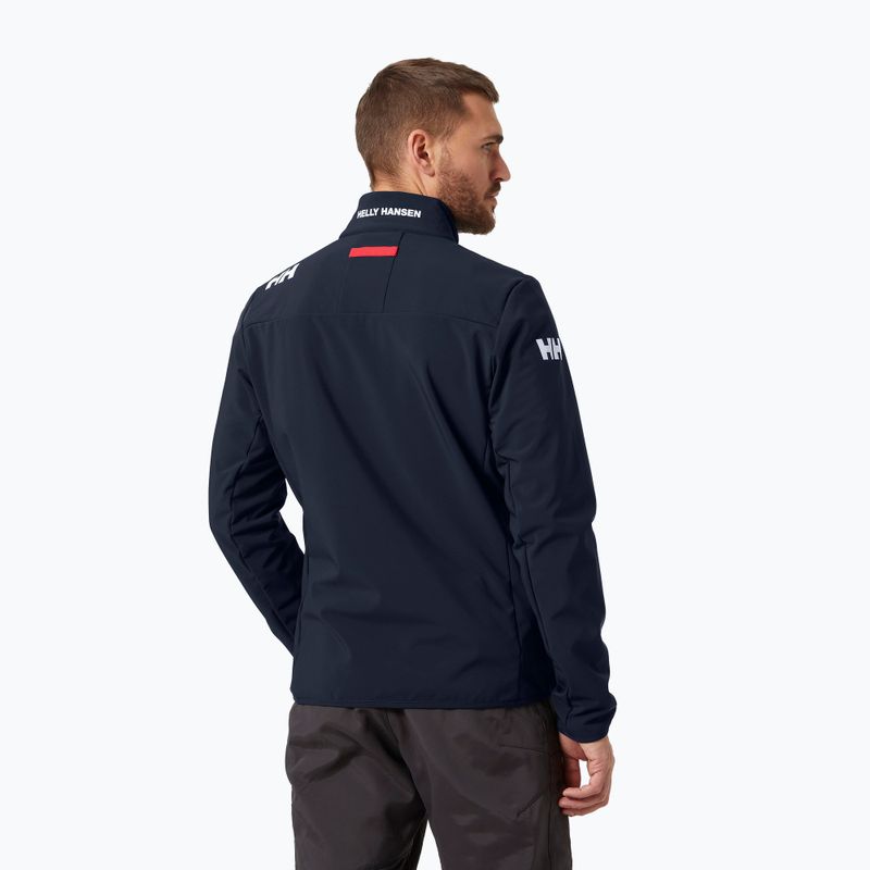 Férfi vitorlás kabát Helly Hansen Crew Softshell 2.0 kék 30223_597 2