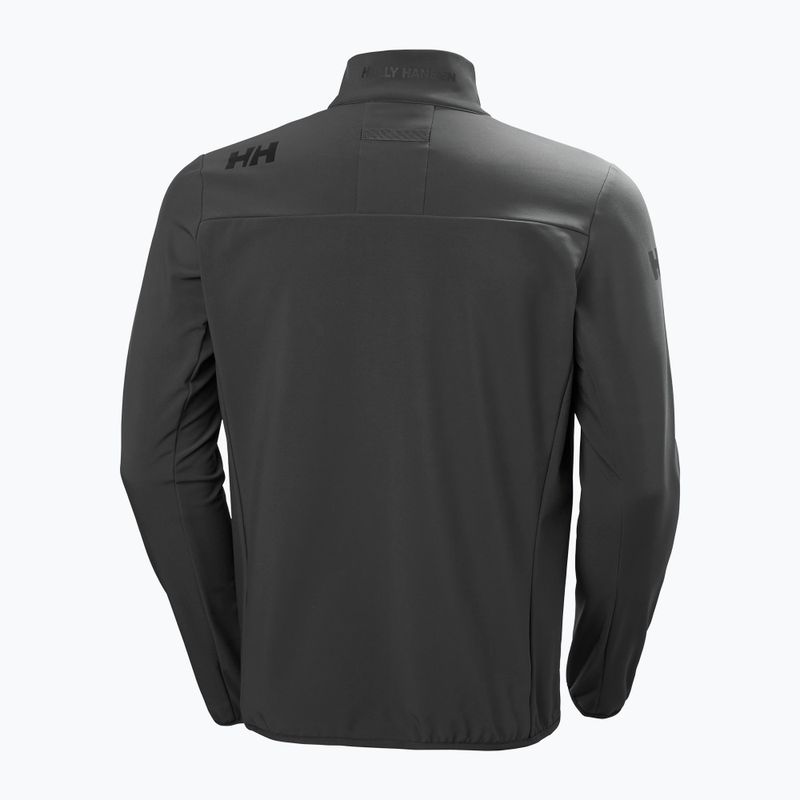 Férfi Helly Hansen Crew Softshell 2.0 vitorlás kabát Fekete 30223_980-S 6