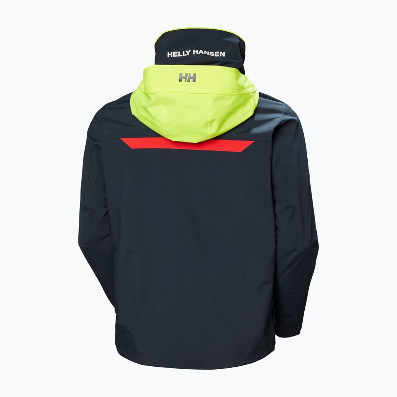 Helly Hansen férfi Salt Navigator tengerészkék vitorlás kabát 30298_597 2