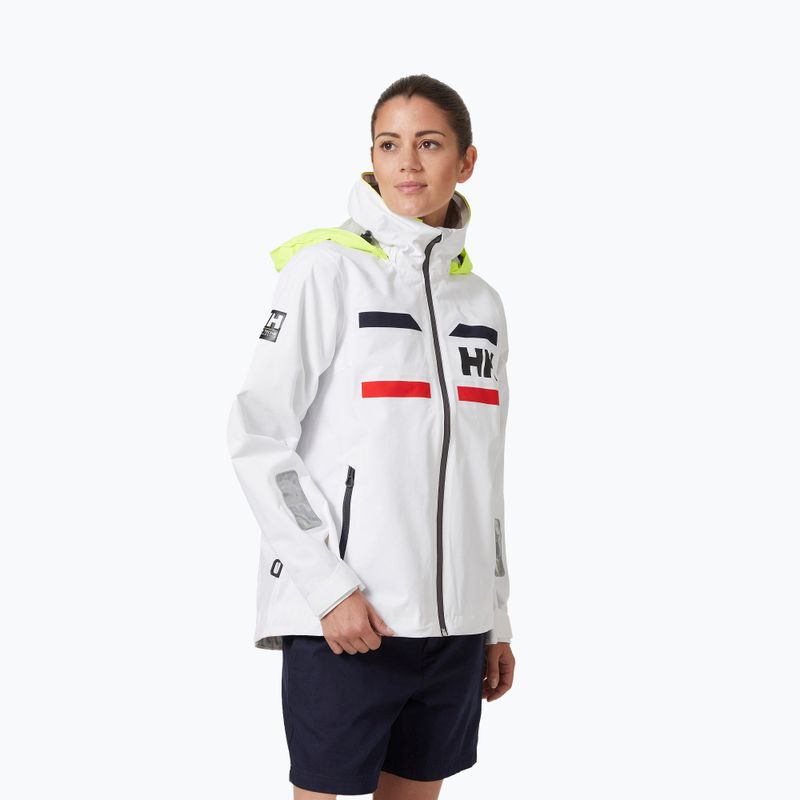 Női vitorlás kabát Helly Hansen W Salt Navigator fehér