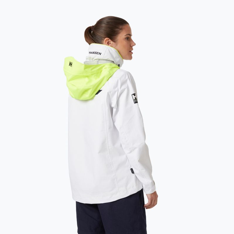 Női vitorlás kabát Helly Hansen W Salt Navigator fehér 2