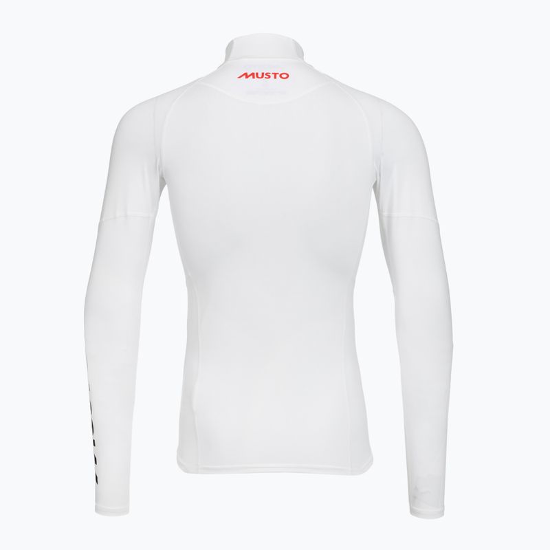 Férfi úszó hosszú ujjú felső Musto Championship Rash Guard white 2
