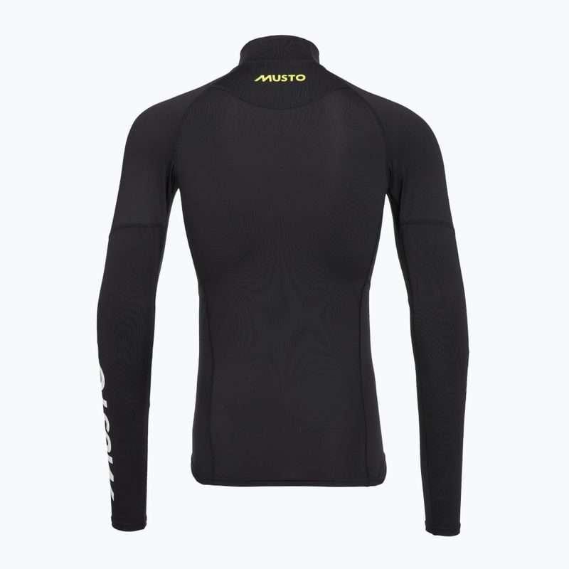 Férfi úszó hosszú ujjú felső Musto Championship Rash Guard black 2
