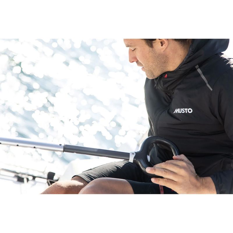 Férfi Musto LPX Primaloft Primaloft Stretch Midlayer vitorlás kabát fekete 6