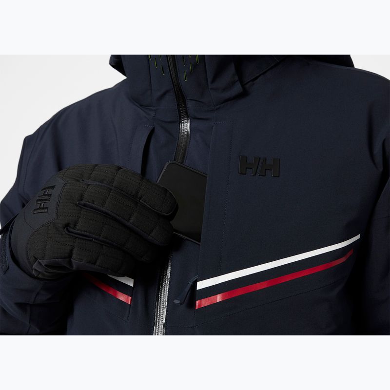 Férfi Helly Hansen Alpha Infinity sídzseki tengerészkék 4