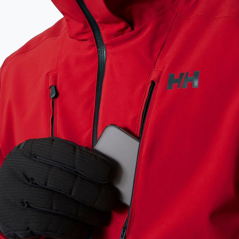Férfi sí dzseki Helly Hansen Alpha 3.0 piros 65551_162 4