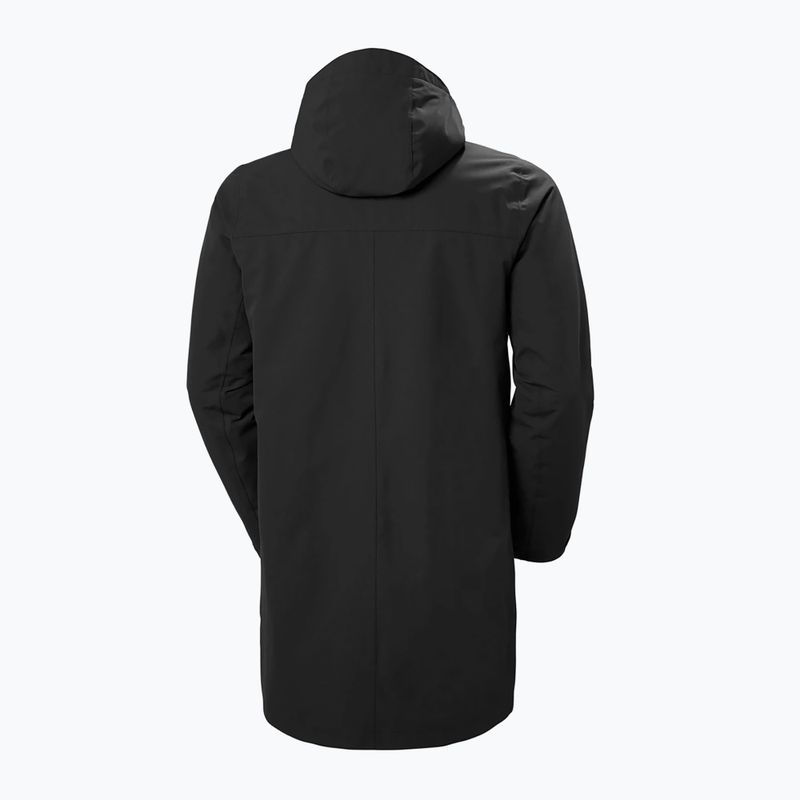 Férfi télikabát Helly Hansen Mono Material szigetelt esőkabát fekete 53644_990 7