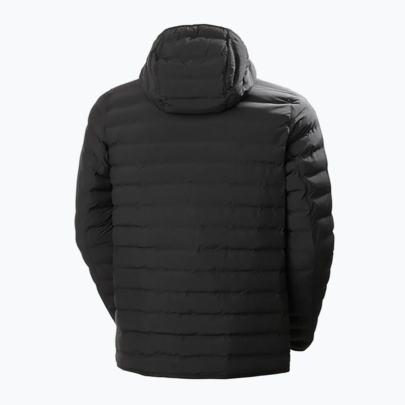 Helly Hansen férfi Mono Material Hooded Insulator pehelypaplan kabát fekete 53496_991 11