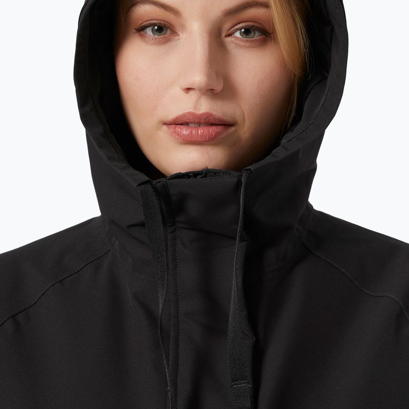 Női télikabát Helly Hansen Mono Material szigetelt esőkabát fekete 53652_990 3