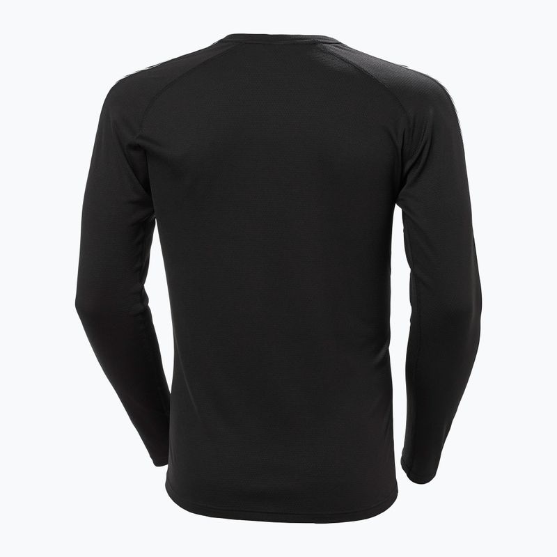 Férfi Helly Hansen Lifa Active Stripe Crew thermo hosszú ujjú fekete 5