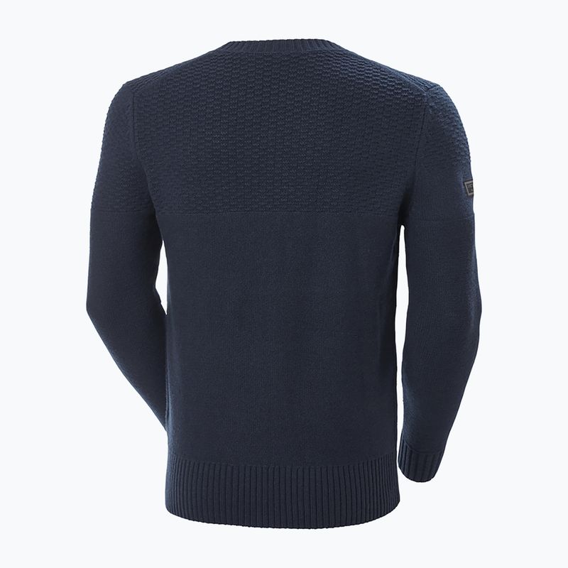 Helly Hansen férfi vitorlás pulóver Arctic Ocean Knit tengerészkék 34186_597 5