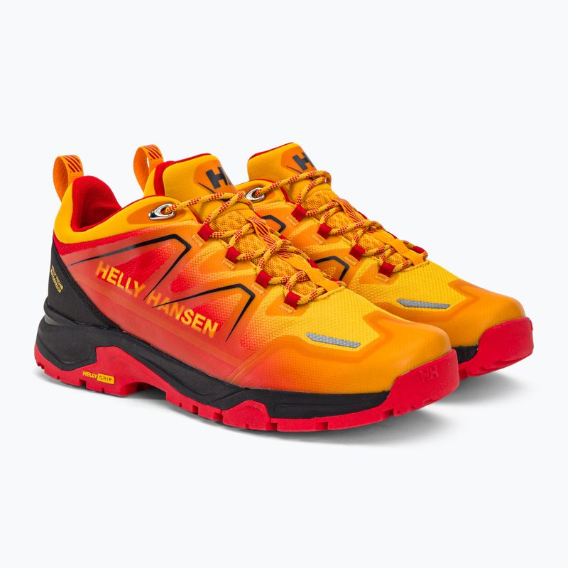 Helly Hansen férfi Cascade Low HT túrabakancs piros/sárga 11749_344 4