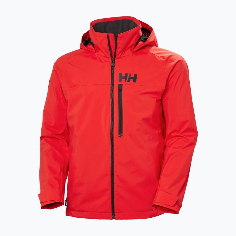 Férfi vitorlás dzseki Helly Hansen Hp Racing Lifaloft kapucnis riasztás piros 6