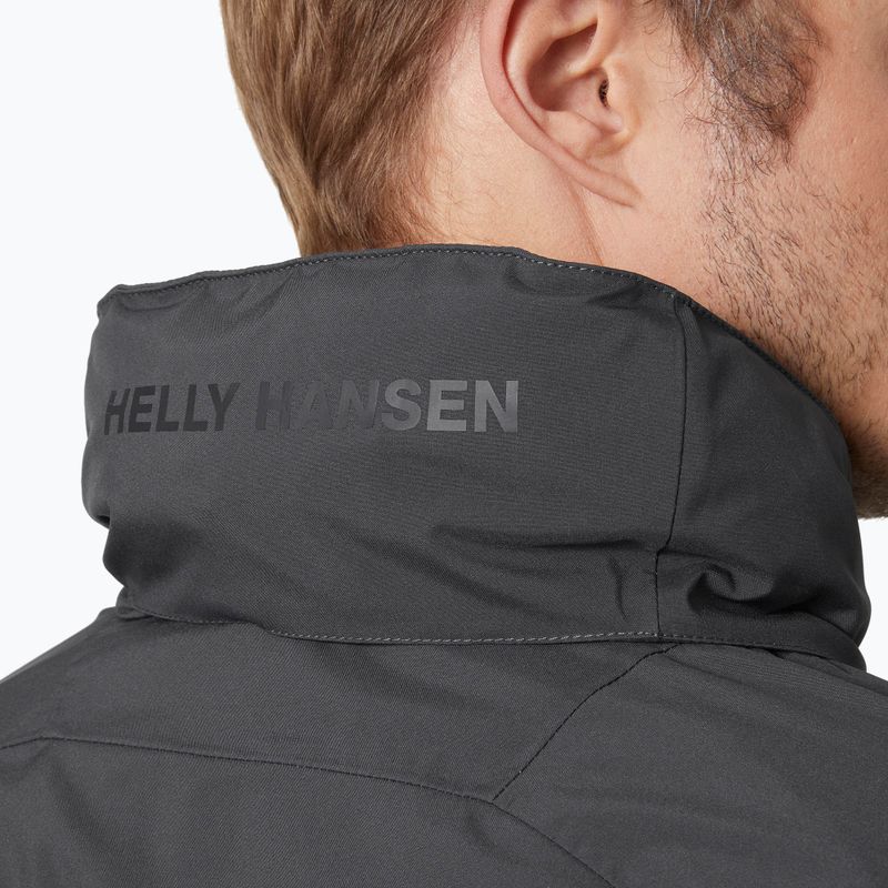 Férfi vitorlás dzseki Helly Hansen Hp Racing Lifaloft Hooded ébenfekete 4