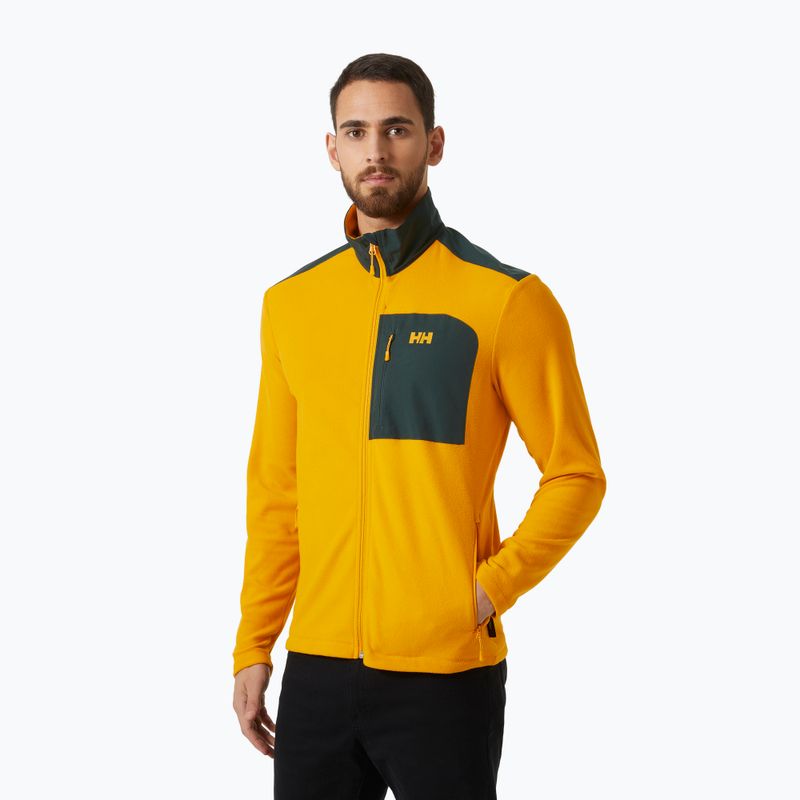 Helly Hansen Daybreaker Block fleece pulóver 328 sárga 49454