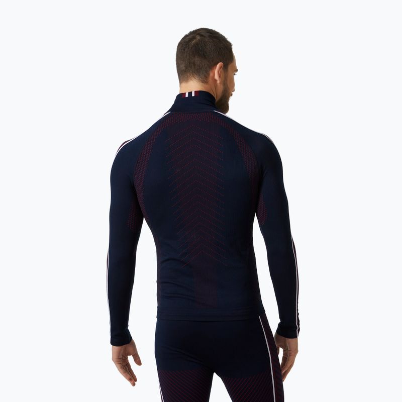 Férfi hőaktív pulóver Helly Hansen H1 Pro Lifa Race navy 2