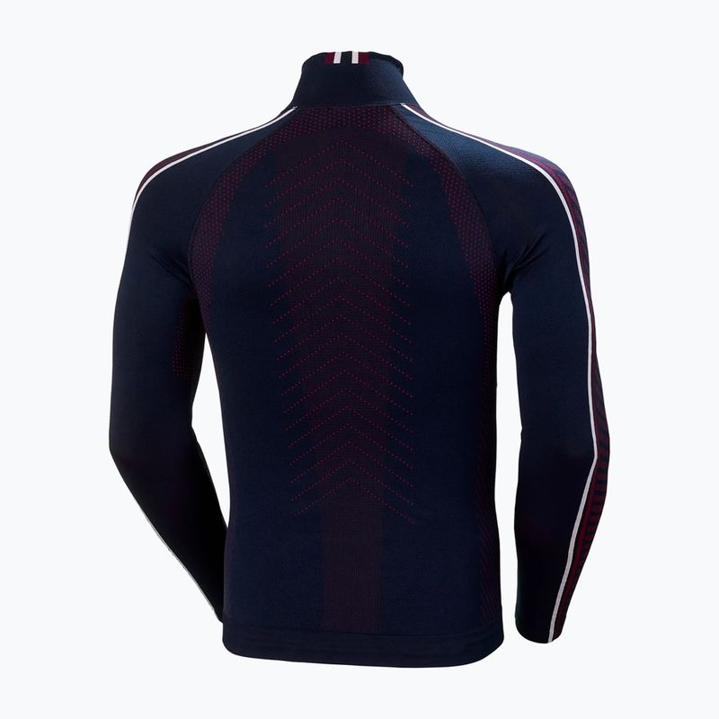 Férfi hőaktív pulóver Helly Hansen H1 Pro Lifa Race navy 5
