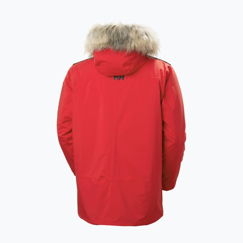 Helly Hansen férfi Reine Parka esőkabát piros 53630_162 6