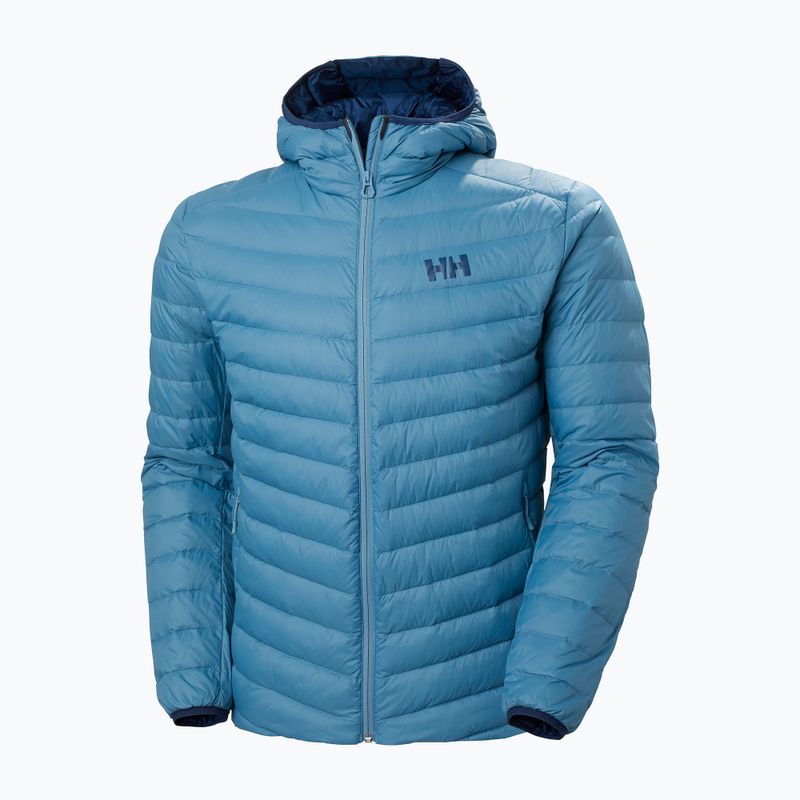 Férfi Helly Hansen Verglas kapucnis pehelypaplan dzseki 625 kék 63005 5